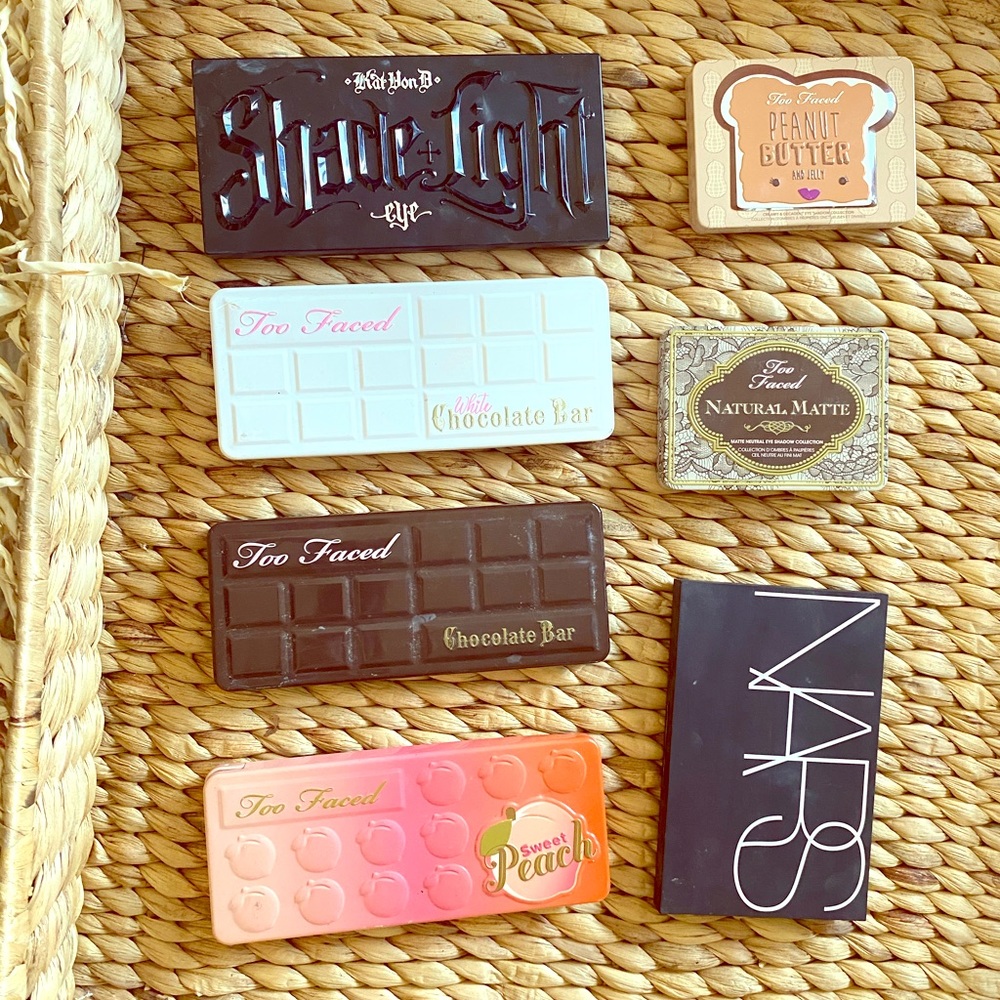 Lot of gently used eyeshadow palettes